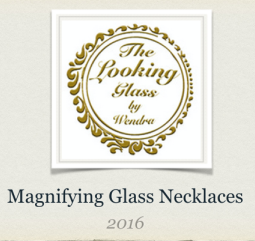 The Looking Glass Magnifying Necklace by Wendra